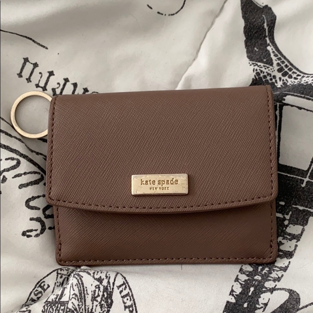 Kate spade keychain wallet